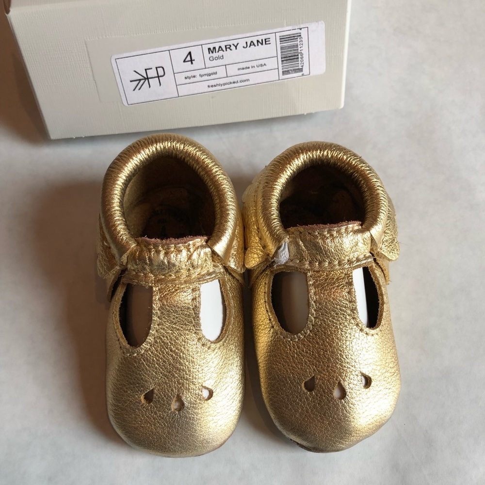 Freshly Picked gold Mary Jane